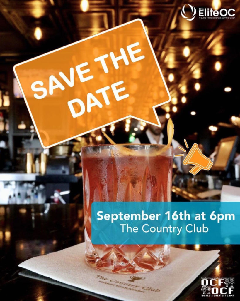 Save the date: September 16th at 6pm The Country Club